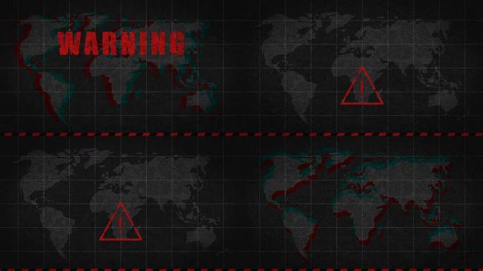 惊叹号警告全球灾难