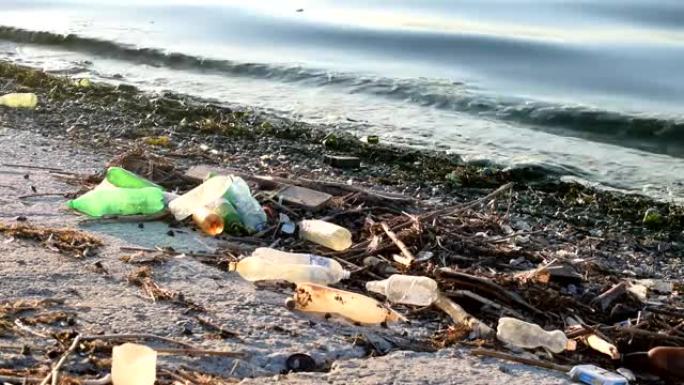 海滩上的垃圾