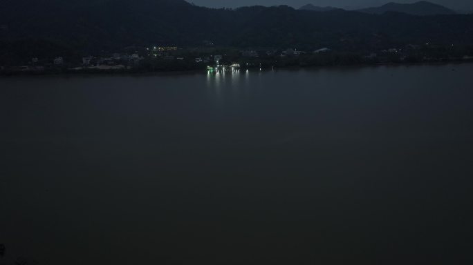 潮州新农村夜景航拍01