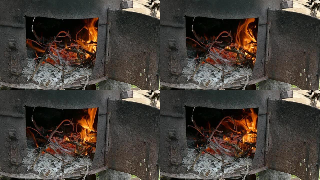 烘焙用木炉4k