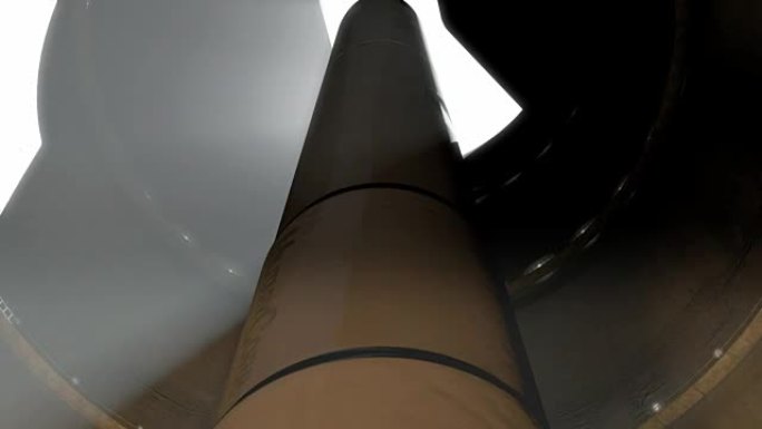 导弹发射井开放准备发射洲际弹道导弹