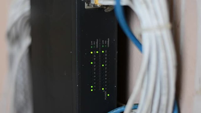 网络服务器交换机和以太网工作