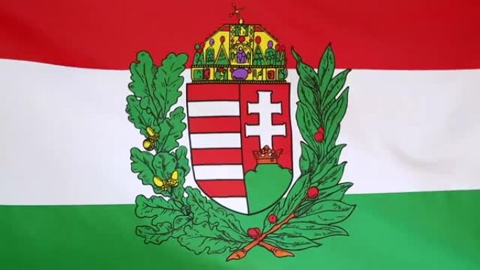 匈牙利国旗与blazon