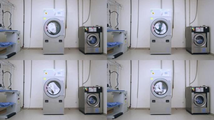 工业洗衣机。工业洗衣机洗衣服