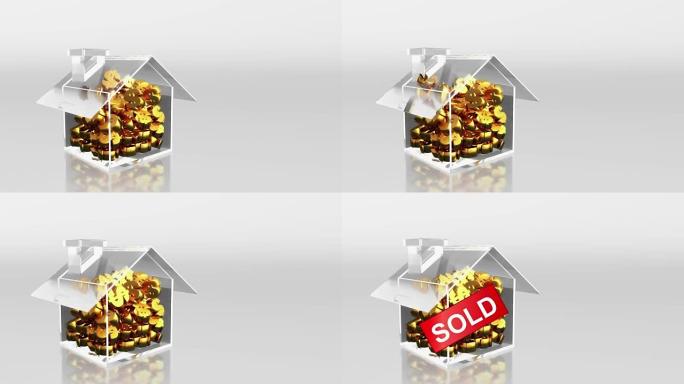 house HD的投资储蓄美元符号