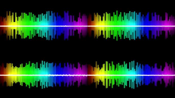 EQ音频电平波形可循环