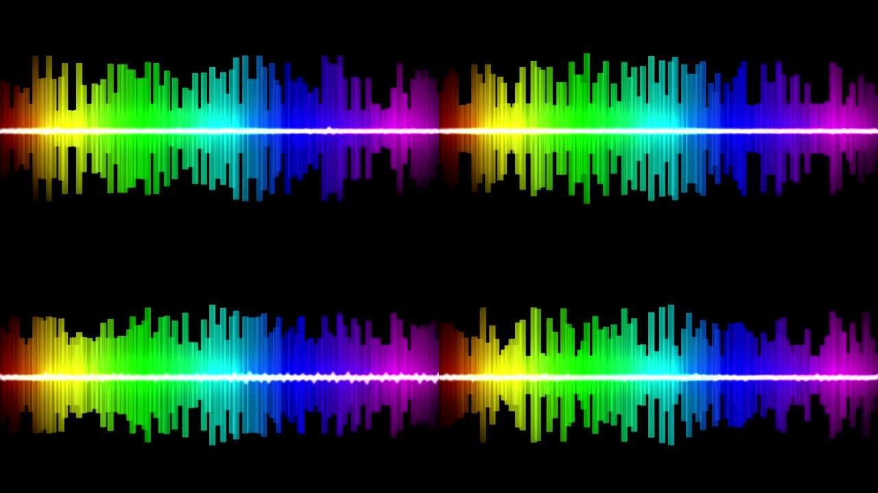 EQ音频电平波形可循环