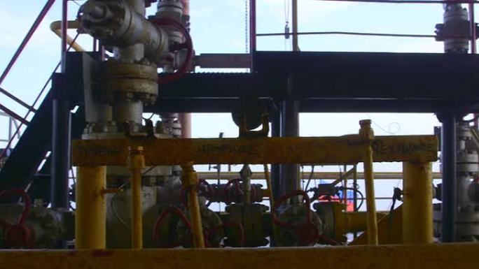 海上天然气生产平台组件