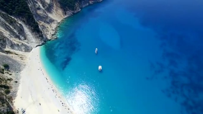 让我们参观希腊莱夫卡达岛美丽，最隐蔽的海岸