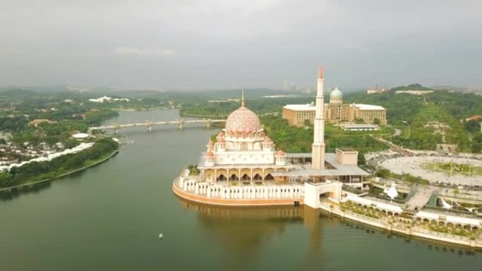 鸟瞰图吉隆坡，一个计划中的城市和马来西亚的联邦行政中心