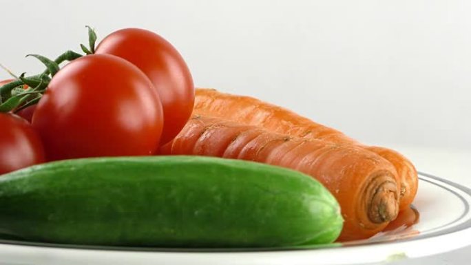 天然生蔬菜番茄黄瓜食品