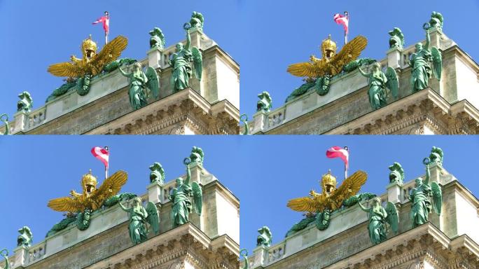 维也纳霍夫堡宫的顶部电影院