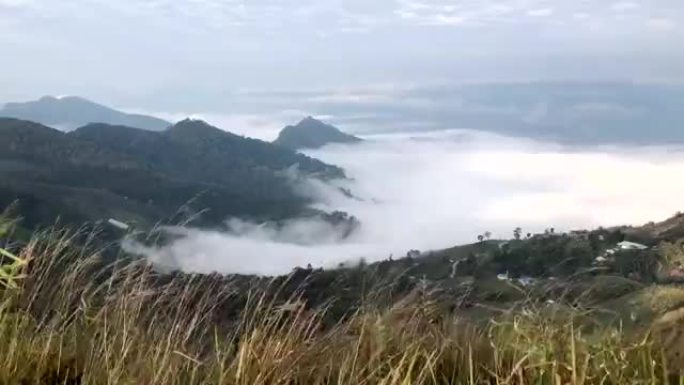 时间流逝，山雾