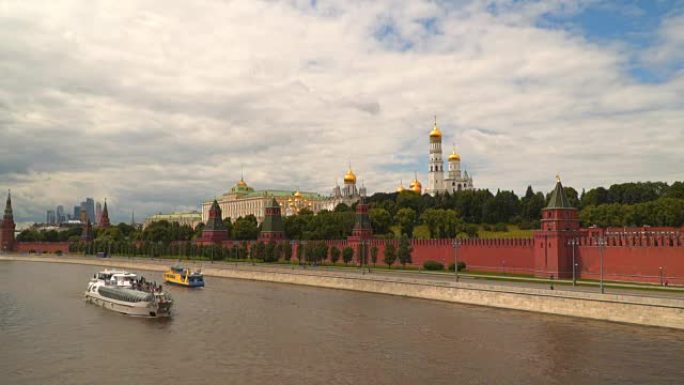 克里姆林宫附近的莫斯科河