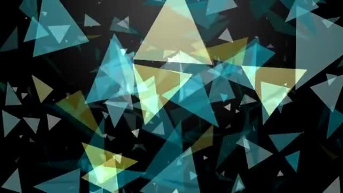 三角粒子动画