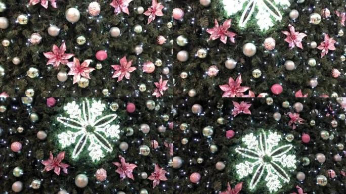 装饰圣诞树上的装饰摆设
