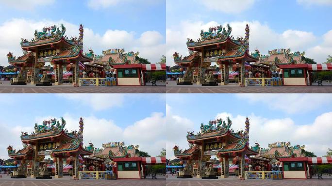 Chinese shrine in Thailand time-lapse