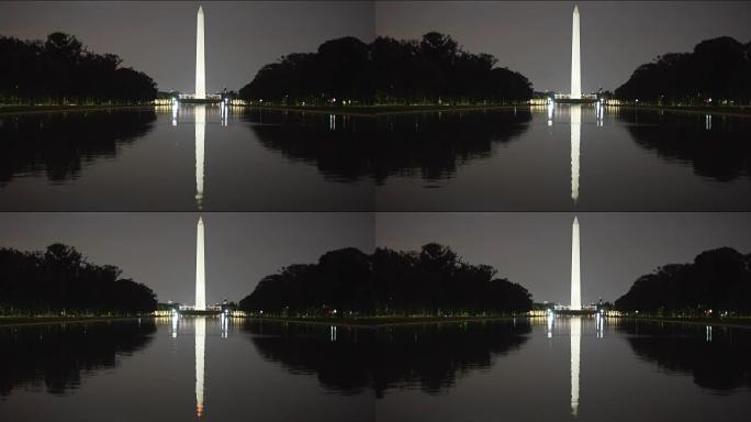 华盛顿纪念碑闪电