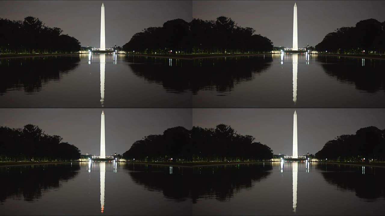 华盛顿纪念碑闪电