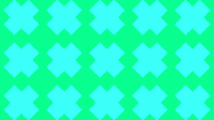 几何抽象循环背景交叉绿色