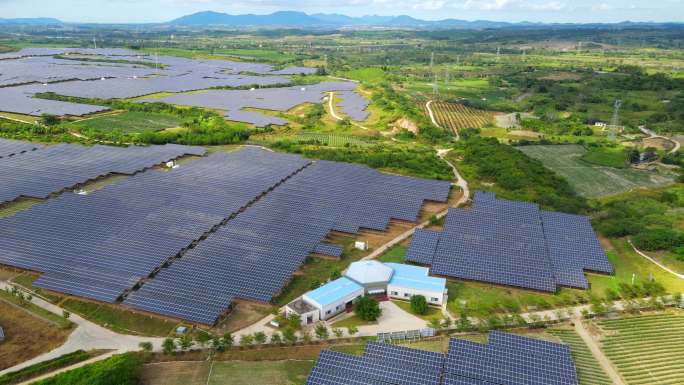 4K 绿色能源 太阳能发电