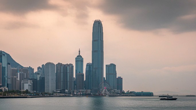 香港国际金融中心风光