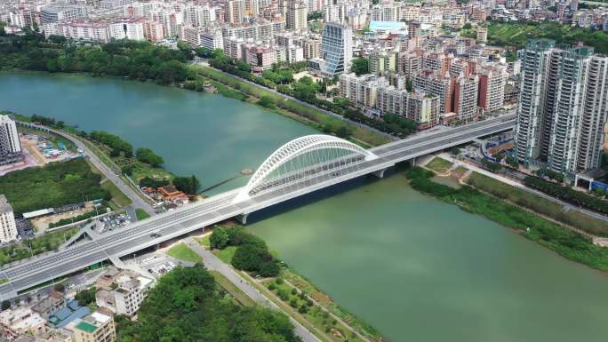 广州从化大桥全景航拍
