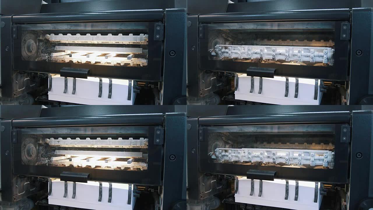 印刷机在排版中的作用