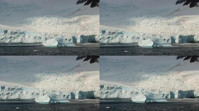 南极洲美丽的冰山