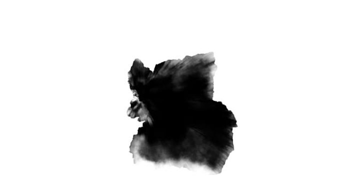 黑色墨水斑点