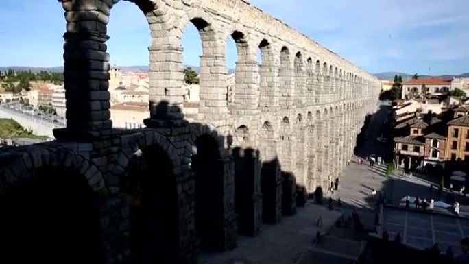 西班牙塞戈维亚的罗马aquaduct