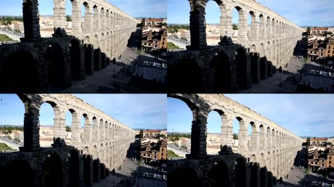 西班牙塞戈维亚的罗马aquaduct