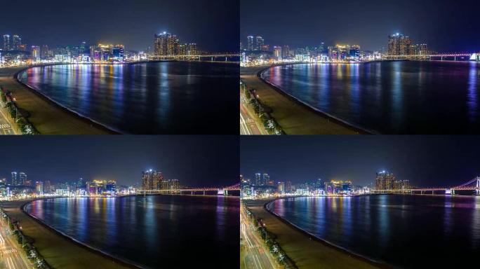 韩国釜山海滩
