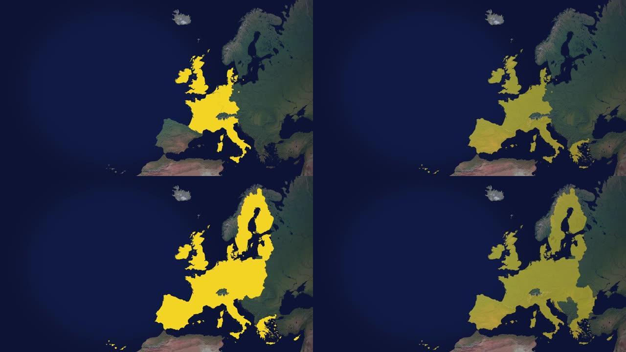 欧盟成员国分英国退欧等7个阶段