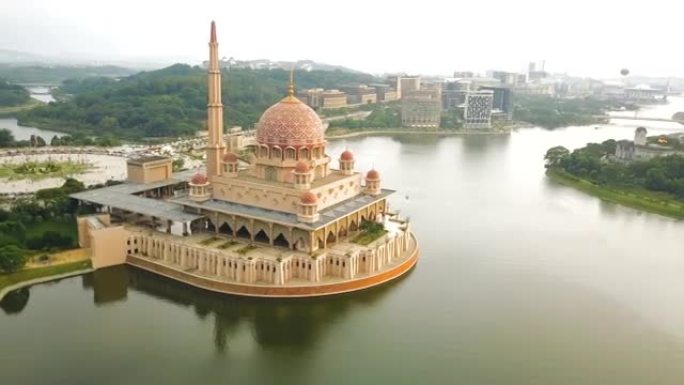 鸟瞰图吉隆坡，一个计划中的城市和马来西亚的联邦行政中心