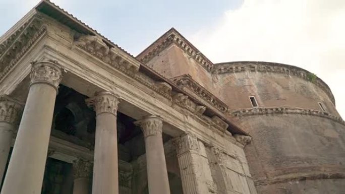 意大利罗马市的万神殿教堂