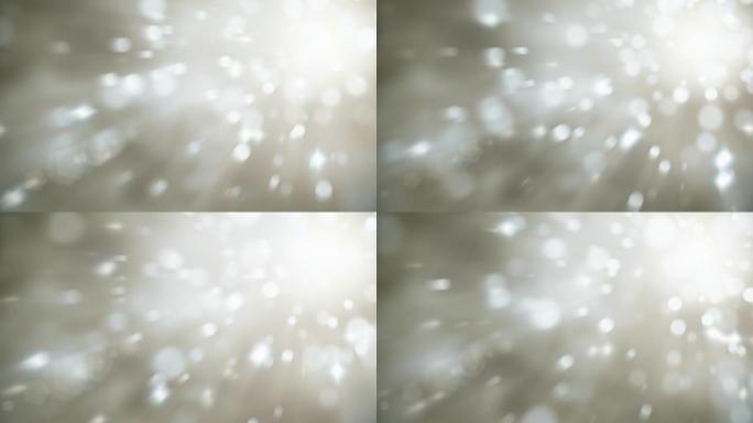 Defocused particles luxury abstract background sea