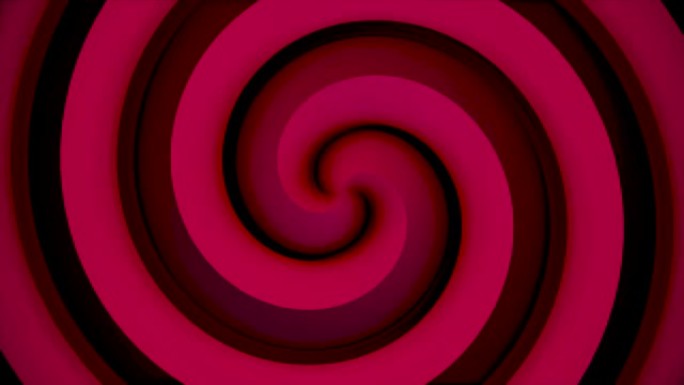 抽象柔和的颜色螺旋形状虚线动画背景。彩色抽象螺旋