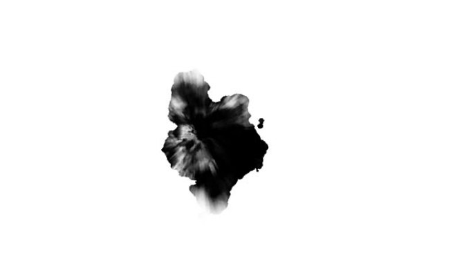 黑色墨水斑点