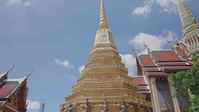 Wat Phra Kaew的Yaksha守护者，被视为泰国最神圣的寺庙