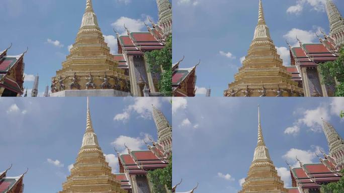 Wat Phra Kaew的Yaksha守护者，被视为泰国最神圣的寺庙