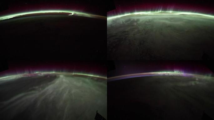 南半球极光和日出-4K
