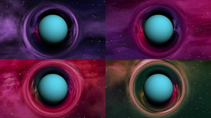 弯曲空间中的天王星