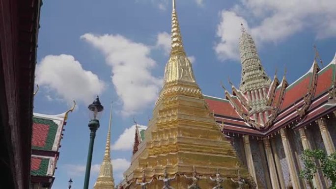 Wat Phra Kaew的Yaksha守护者，被视为泰国最神圣的寺庙