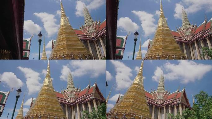 Wat Phra Kaew的Yaksha守护者，被视为泰国最神圣的寺庙