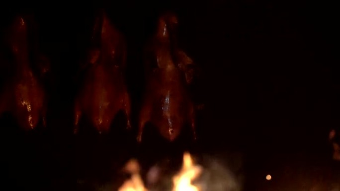 北京烤鸭用木火烤炉