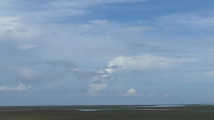 泰国朝寮海滩美丽的海景