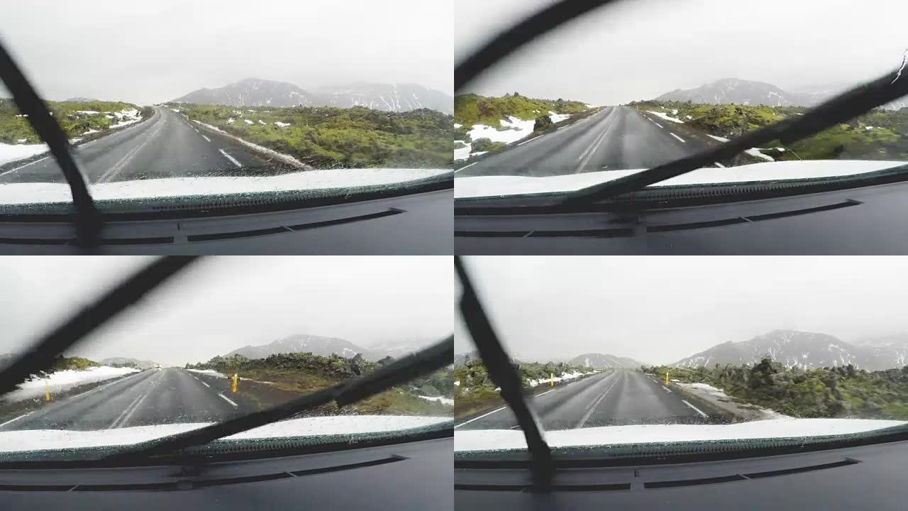 雨天的公路旅行