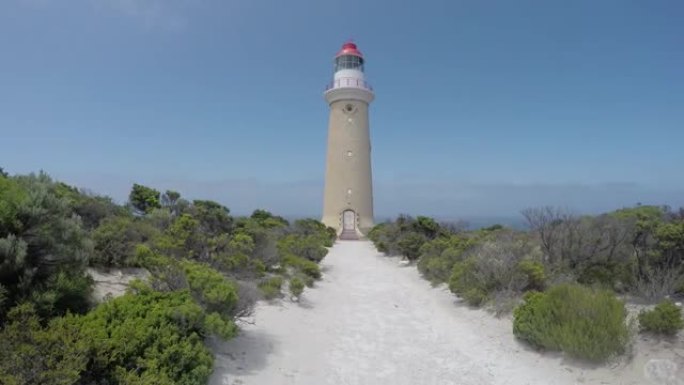 南澳大利亚州袋鼠岛上的Cape de Couedic灯塔