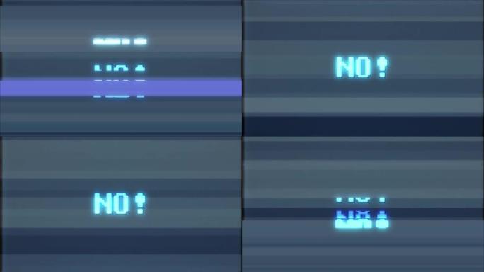复古视频游戏无字文本电脑旧电视故障干扰噪声屏幕动画无缝循环新质量通用复古运动动态动画背景多彩欢乐视频